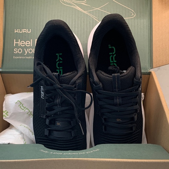 NEW KURU Atom 2 Black Sneakers Size 9.5 - Picture 4 of 9